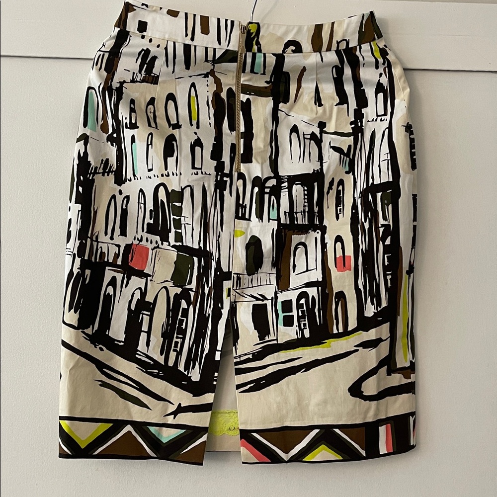 Kate Spade Havana Print Skirt size 6 - Picture 7 of 11